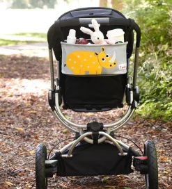 3 SproutsBarnevognstaske - 32x15x13 cm - Næsehorn