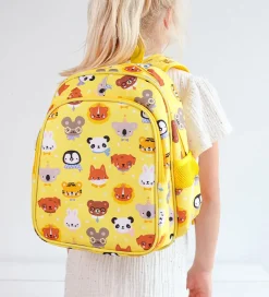 A Little Lovely Company Børnehavetaske m. Termolomme - Animal Fr