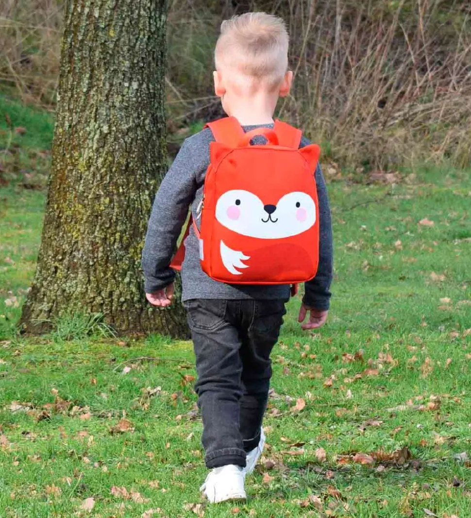 A Little Lovely Company Børnehavetaske - 21x26x10 cm - Ræv - Ora