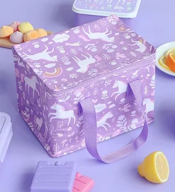 A Little Lovely Company Køletaske - 5,5 l - Unicorn Dreams