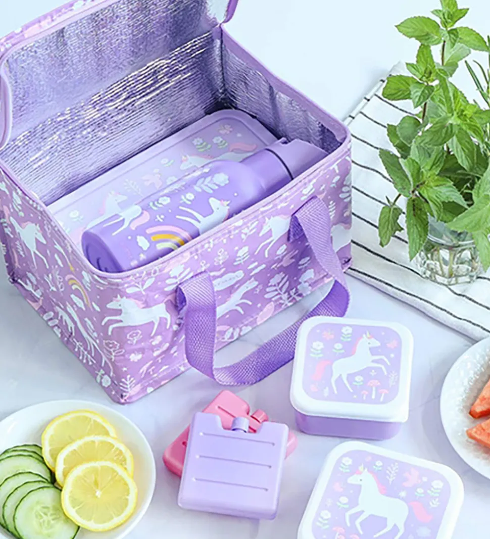 A Little Lovely Company Køletaske - 5,5 l - Unicorn Dreams