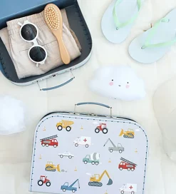 A Little Lovely Company Kuffertsæt - 2 stk. - 29x20/25,5x18 cm -