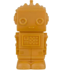 A Little Lovely Company Lampe - 14 cm - Robot - Aztec Gold