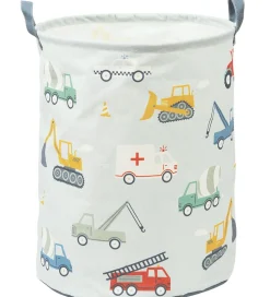 A Little Lovely Company Opbevaringskurv - 40x50 cm - Vehicles