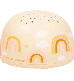 A Little Lovely Company Projektørlampe - 14x9 cm - Rainbows