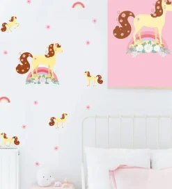 A Little Lovely Company Wallstickers - 35x50 cm - Horse