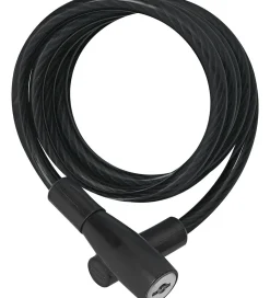 Abus Spirallås - 3506K - 180 cm - Sort