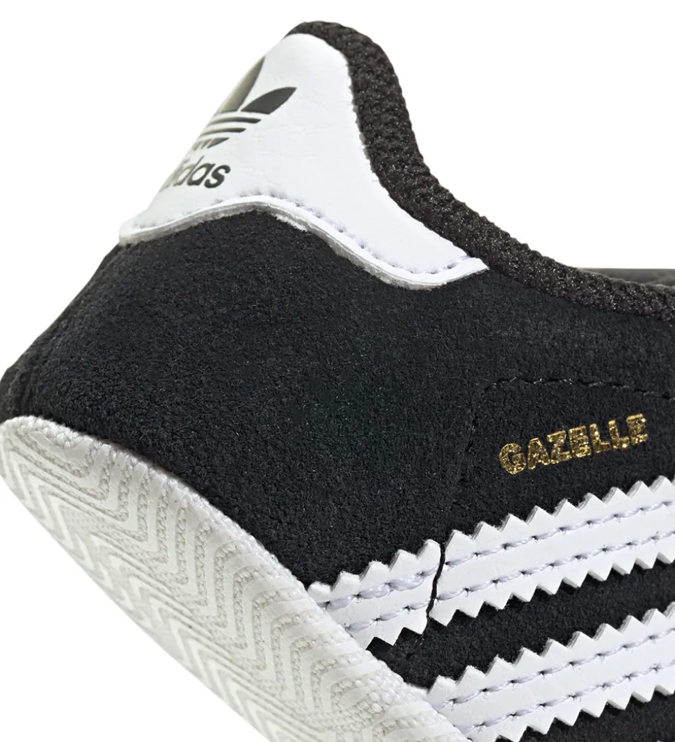 adidas Originals Begyndersko - Gazelle Crib - Cblack/Ftwwht/Ftww