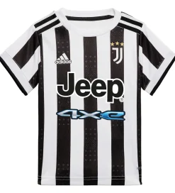 adidas Performance Juventus Hjemmebanesæt - 21/22 - Sort/Hvid
