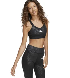 adidas Performance Træningstop - Sort m. Hvid