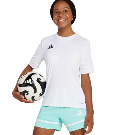 adidas Performance T-shirt - SQUA25 JSY Y - Hvid/Sort