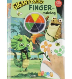 Alvilda Bog - Fingermalebog m. Gigantosaurus - Dansk