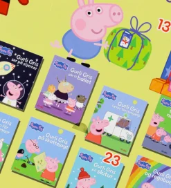 Alvilda Julekalender - Gurli Gris - 24 Bøger