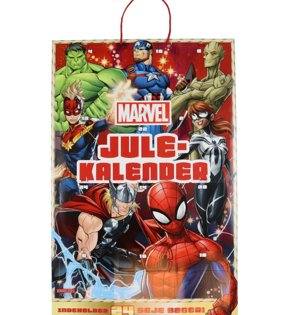 Alvilda Julekalender - Marvel - 24 Bøger
