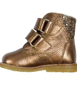 Angulus Begynderstøvler m. For - Tex - Bronze Shine/Clay Glitter