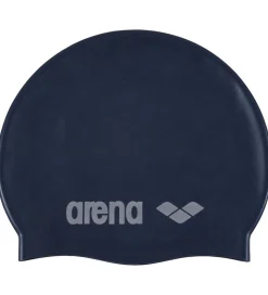 Arena Badehætte - Classic Silicone JR - Denim/Silver