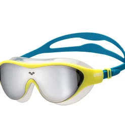 Arena Svømmebriller - The One Junior - Sølv/Soft Green/Blue Cosm