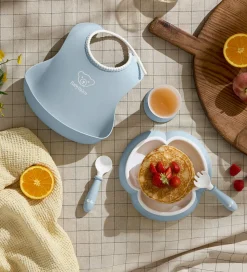 BabyBjörn Spisesæt - 5 Dele - Pastelblå