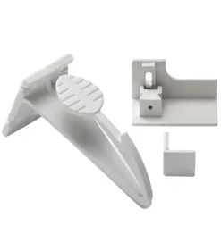 BabyDan Børnesikring - Easy Fix Skuffe-/Skabslås - Hvid