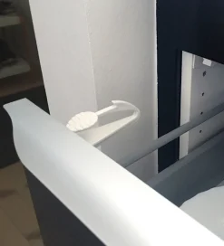 BabyDan Børnesikring - Easy Fix Skuffe-/Skabslås - Hvid