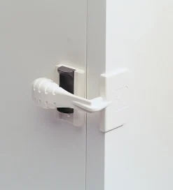 BabyDan Børnesikring - Køleskabslåse - 2-pak - Hvid