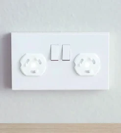 BabyDan Børnesikring - Kontaktsikring - EUR - 12 stk. - Hvid