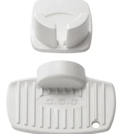 BabyDan Børnesikring - Magnetlås - Hvid