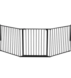 BabyDan Sikkerhedsgitter - Flex L - 146-223 cm - Sort