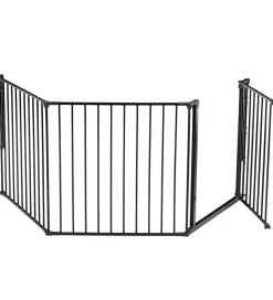 BabyDan Sikkerhedsgitter - Flex L - 146-223 cm - Sort