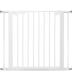 BabyDan Sikkerhedsgitter Premier m. 2 Forlængere - 86-93,3 cm -