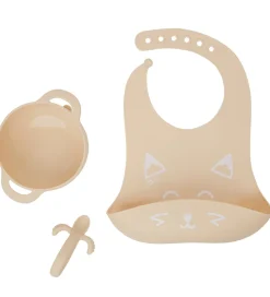 Babymoov Spisesæt - 3 Dele - First'isy - Rose m. Print