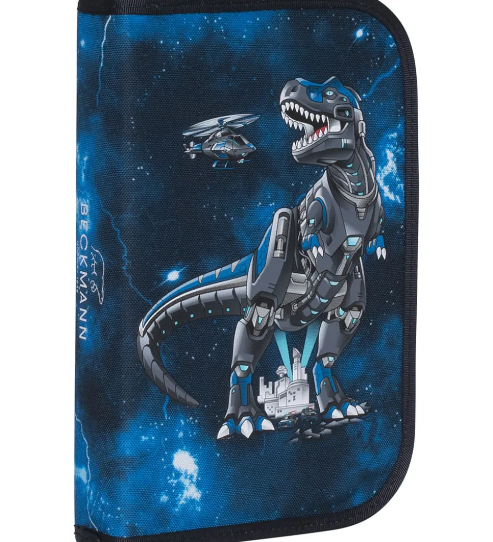 Beckmann Penalhus m. Indhold - Tech Rex - Sort