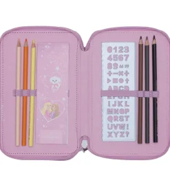 Beckmann Penalhus m. Indhold - Rosie - Pink