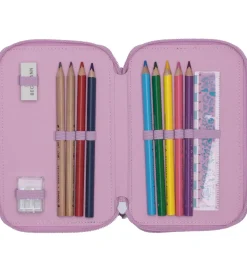 Beckmann Penalhus m. Indhold - Rosie - Pink