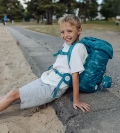 Beckmann Skoletaske - Classic - Jungle Game - Grøn