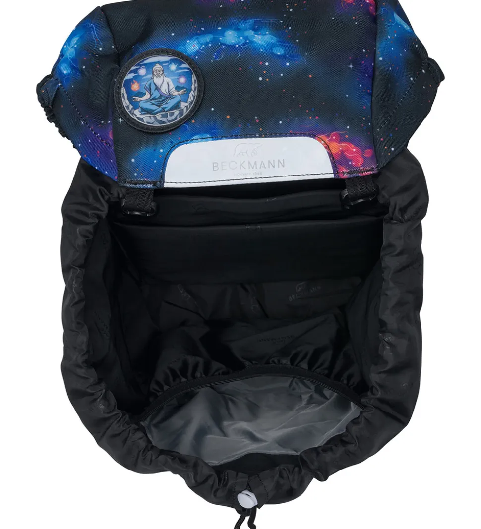 Beckmann Skoletaske - Classic - Ninja Elements - Sort