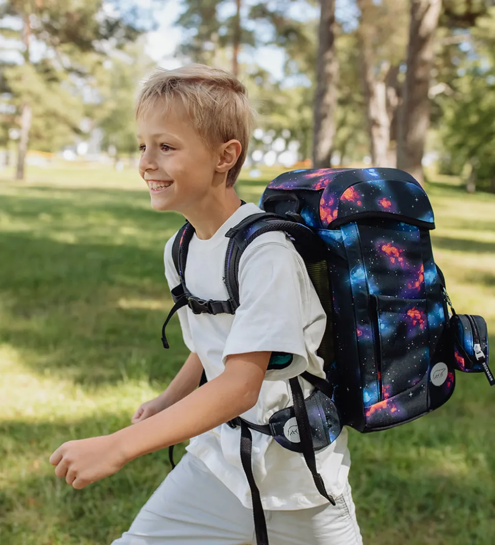 Beckmann Skoletaske - Classic - Ninja Elements - Sort