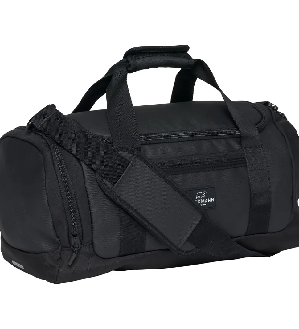 Beckmann Sportstaske - Black Coated - Sort