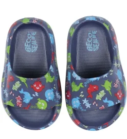 BECO Badesandaler - Sealife - Blå