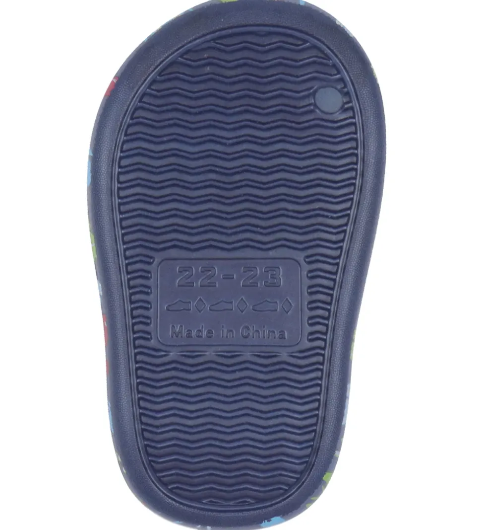 BECO Badesandaler - Sealife - Blå