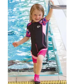 BECO Våddragt - UV50+ - Sort/Pink