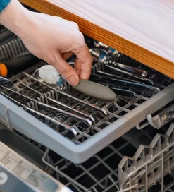 BIBS Børnebestik - 3-Pak - Dark Oak