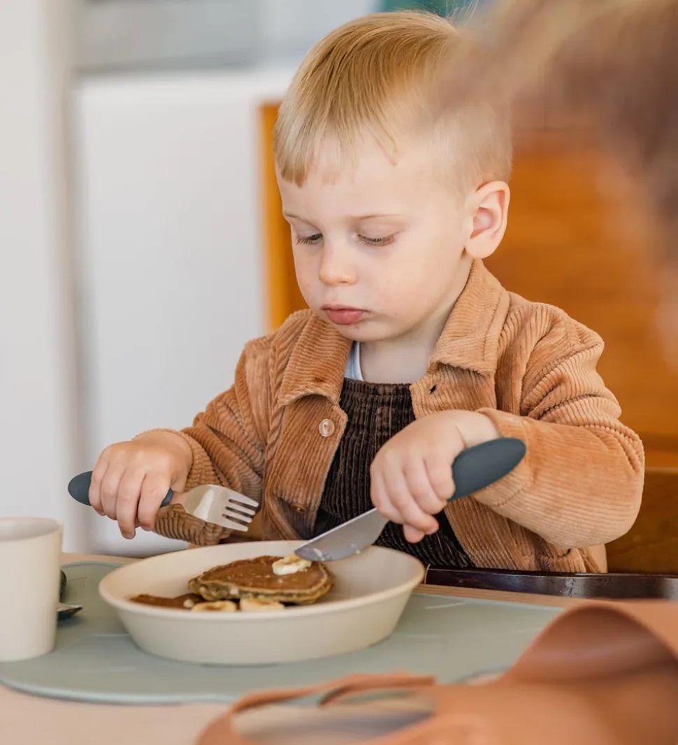 BIBS Børnebestik - 3-Pak - Iron