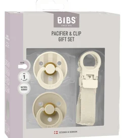 BIBS Colour Gavesæt - Sutter/Suttesnor - Str. 1 - Ivory