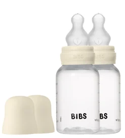 Bibs Sutteflaske - 2-pak - 150 ml - PP/Silikone - Ivory