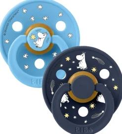 BIBS x Moomin Colour Sutter - Str. 1 - 2-pak - Breeze Mix