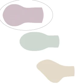 BIBS x Moomin Colour Sutter - Str. 1 - 2-pak - Baby Pink Mix