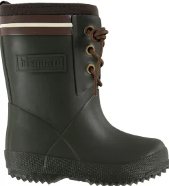 Bisgaard Termostøvler - Armygrøn/Brun m. Snøre