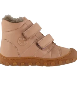 Bisgaard Vinterstøvler - Barefoot - Hale w Lamb - Nude