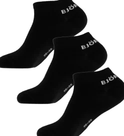 Björn Borg Ankelstrømper - 3-pak - Sort